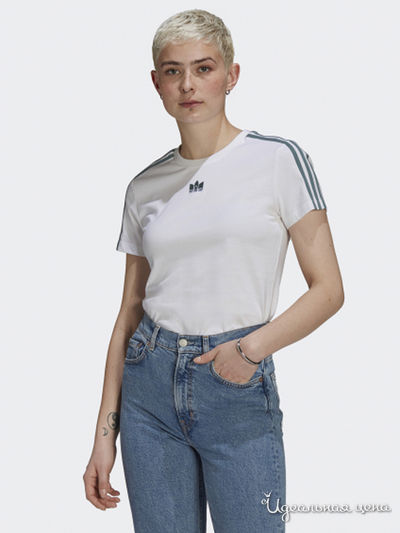 Футболка Adidas, цвет белый