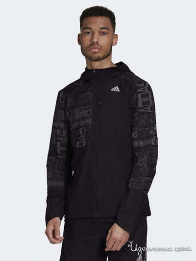 Ветровка Adidas, цвет черный