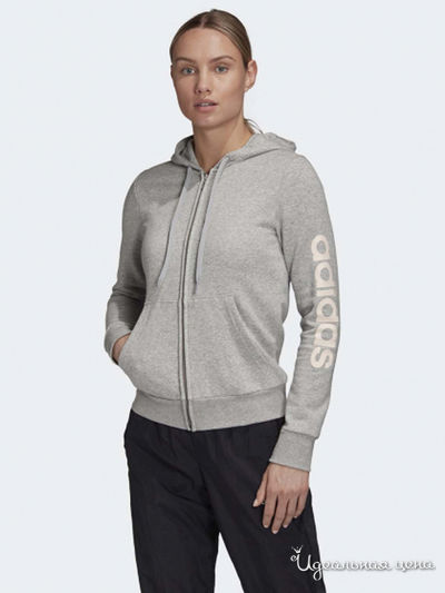 Толстовка Adidas, цвет серый