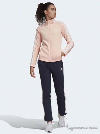 Костюм спортивный Adidas, цвет розовый