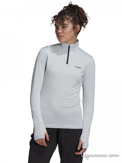 Толстовка Adidas, цвет серый