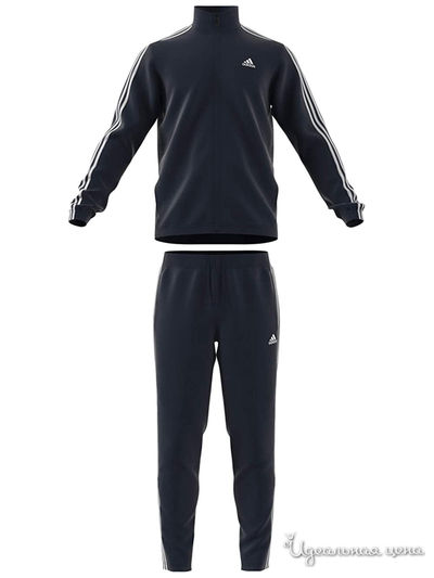 Костюм спортивный Adidas, цвет черный