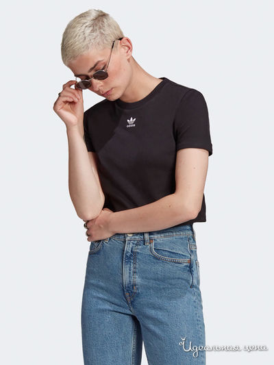 Футболка Adidas, цвет черный