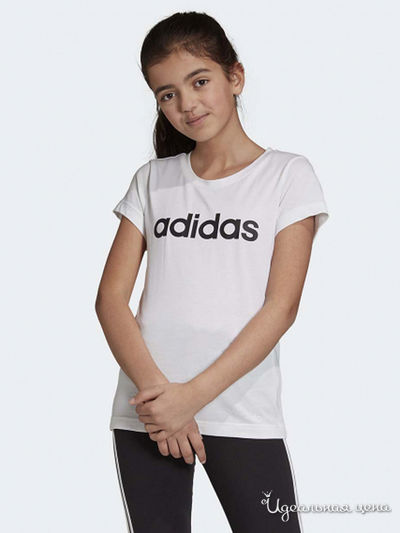Футболка Adidas, цвет белый