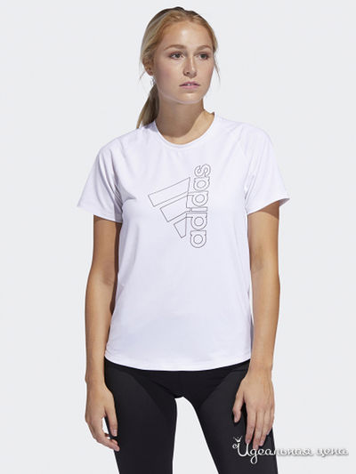Футболка Adidas, цвет белый