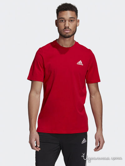 Футболка Adidas, цвет красный