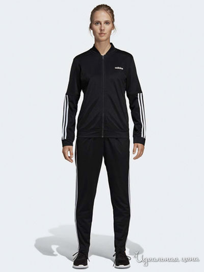 Костюм спортивный Adidas, цвет черный