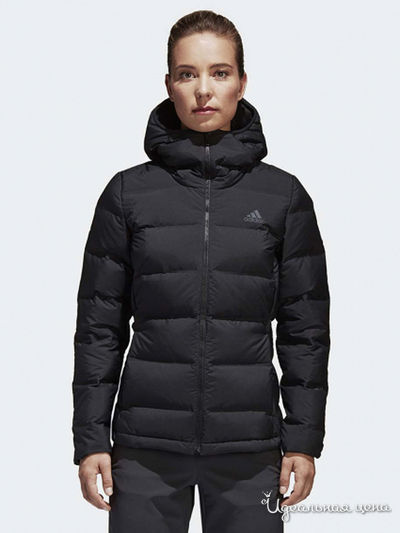 Пуховик Adidas, цвет черный