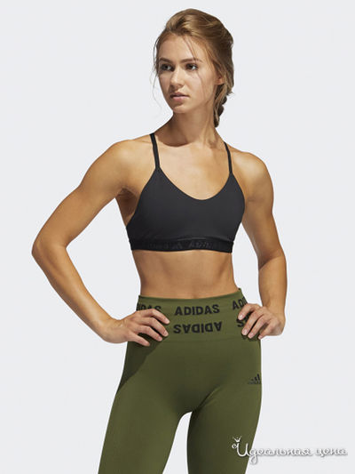 Бра Adidas, цвет черный