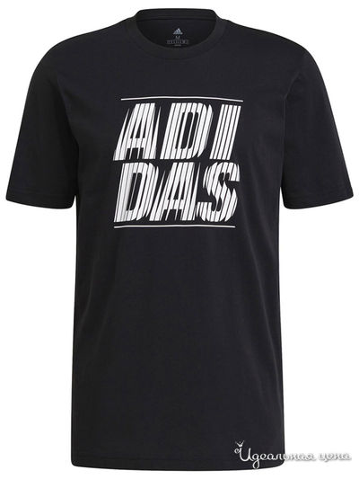 Футболка Adidas, цвет черный