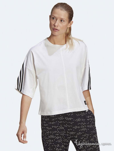 Футболка Adidas, цвет белый