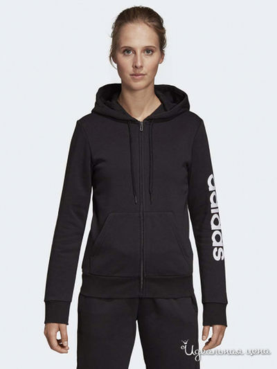Толстовка Adidas, цвет черный