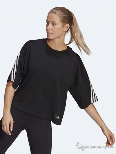 Футболка Adidas, цвет черный