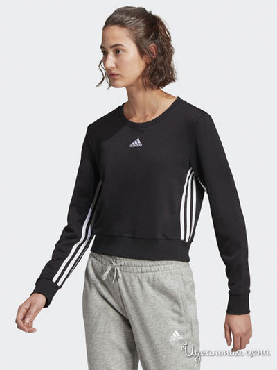 Толстовка Adidas, цвет черный