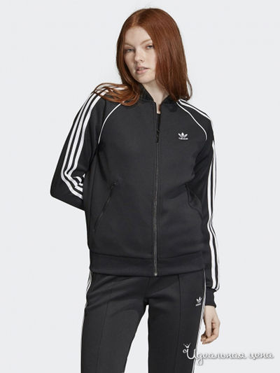Толстовка Adidas, цвет черный