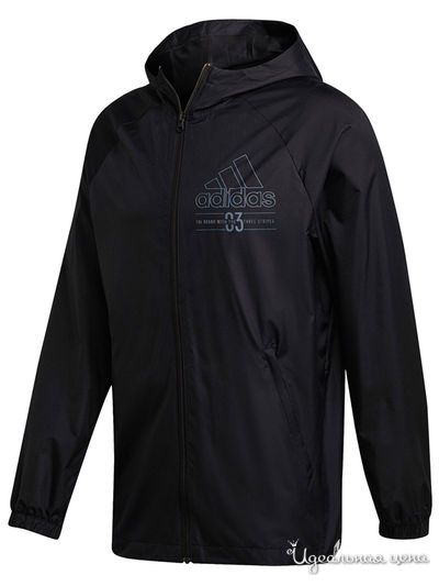 Ветровка Adidas, цвет черный
