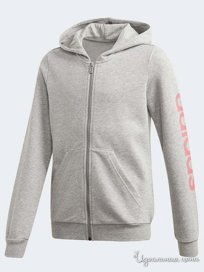 Толстовка Adidas, цвет серый