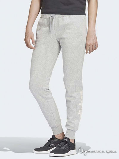 Брюки Adidas, цвет серый