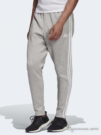 Брюки Adidas, цвет серый