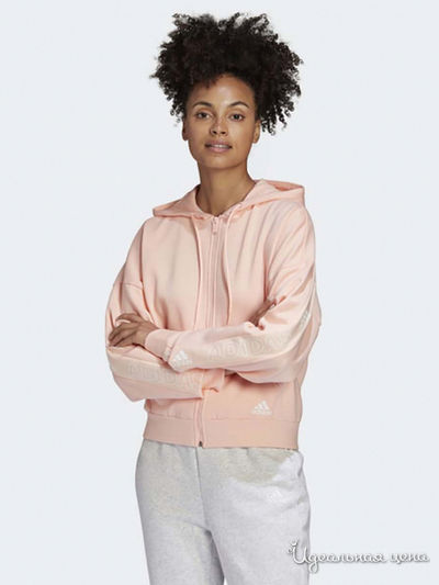 Толстовка Adidas, цвет розовый