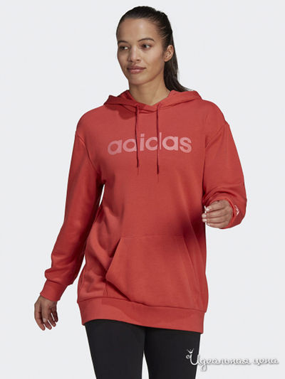 Толстовка Adidas, цвет красный