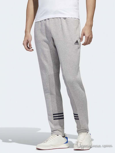 Брюки Adidas, цвет серый