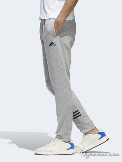 Брюки Adidas, цвет серый