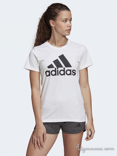 Футболка Adidas, цвет белый