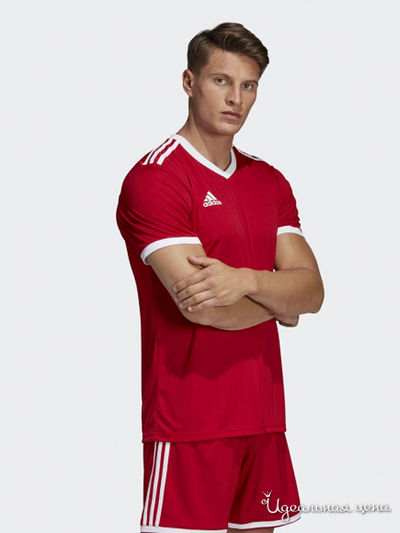 Футболка спортивная Adidas, цвет красный