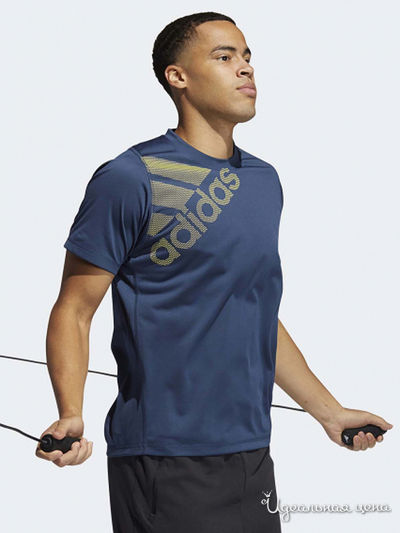 Футболка Adidas, цвет синий