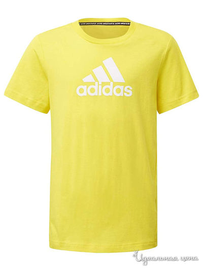Футболка Adidas, цвет желтый