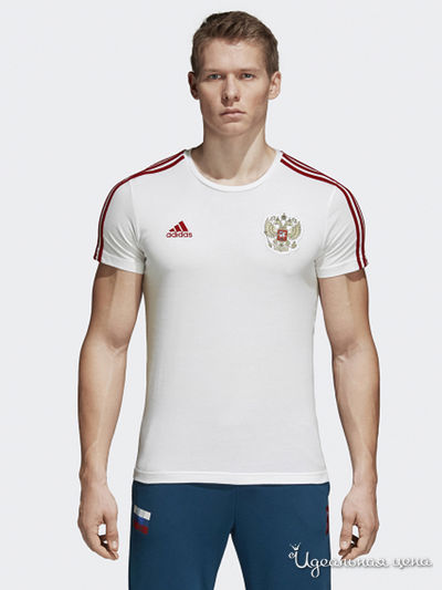 Футболка Adidas, цвет белый