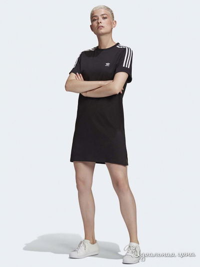 Платье Adidas, цвет черный