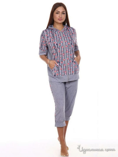 Комплект домашней одежды Sweet Home, цвет серый