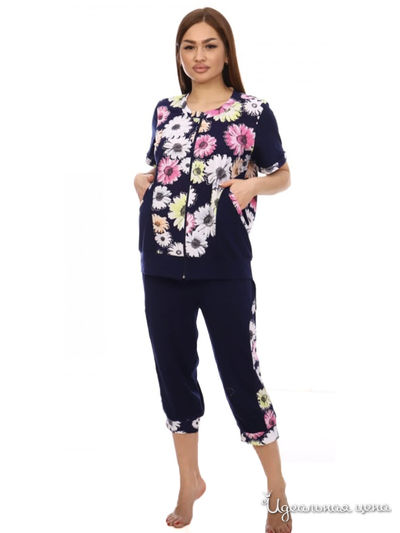 Комплект домашней одежды Sweet Home, цвет синий