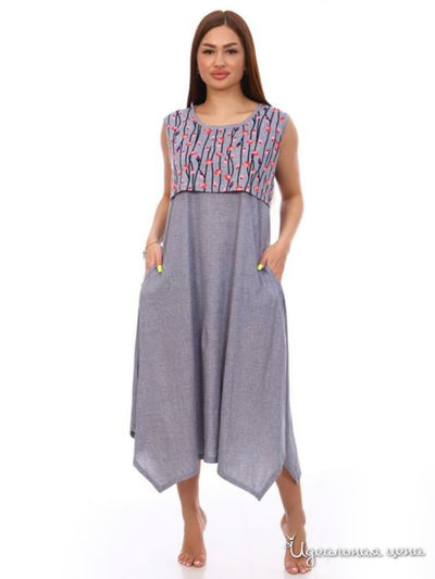 Платье Sweet Home, цвет серый