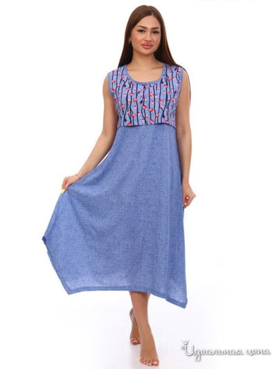 Платье Sweet Home, цвет голубой