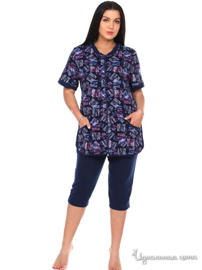 Комплект домашней одежды Sweet Home, цвет синий