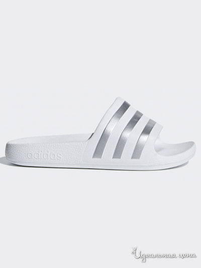 Шлепанцы Adidas, цвет белый