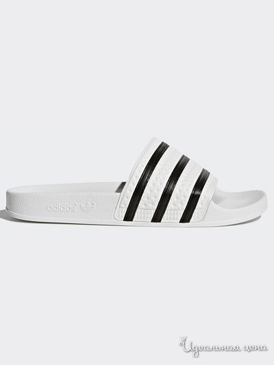 Шлепанцы Adidas, цвет белый