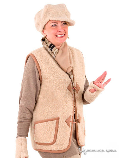 Жилет Alwero, цвет бежевый