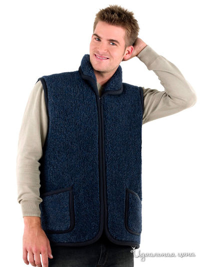 Жилет Alwero, цвет Синий темный
