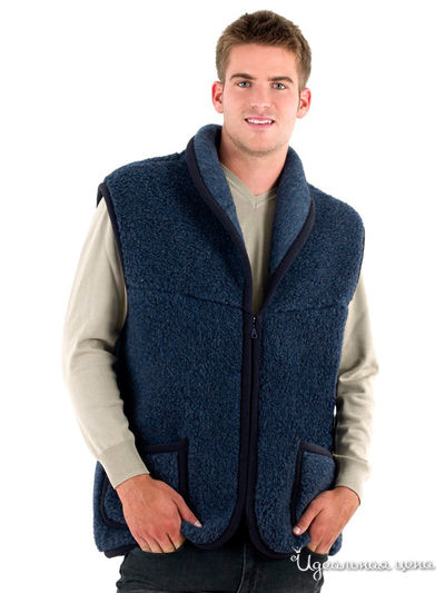 Жилет Alwero, цвет Синий темный