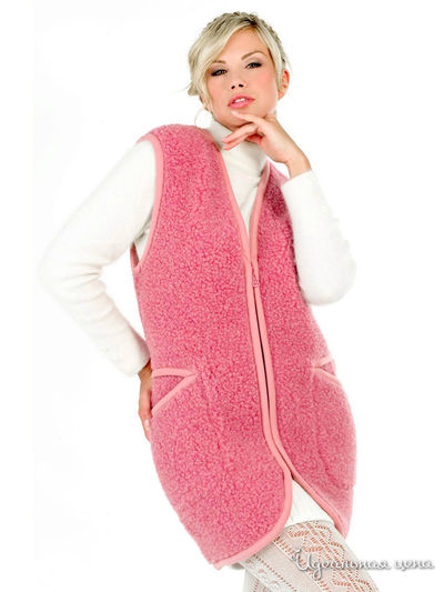 Жилет Alwero, цвет розовый