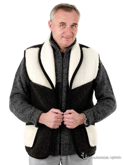 Жилет Alwero, цвет черный/белый