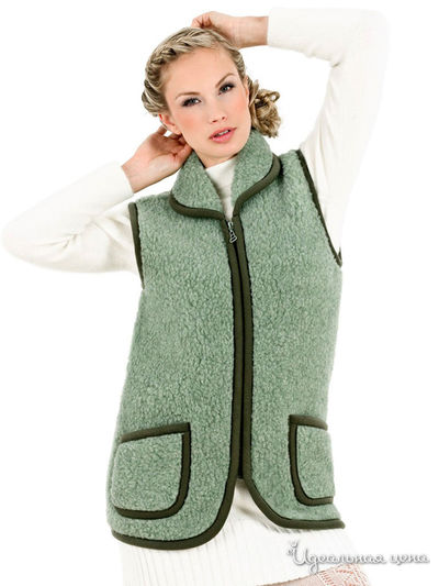 Жилет Alwero, цвет Зеленый