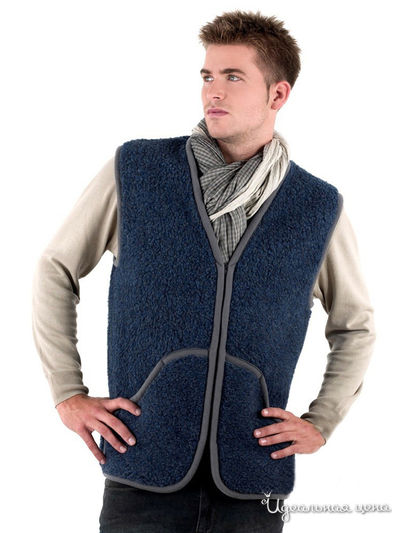 Жилет Alwero, цвет Синий темный