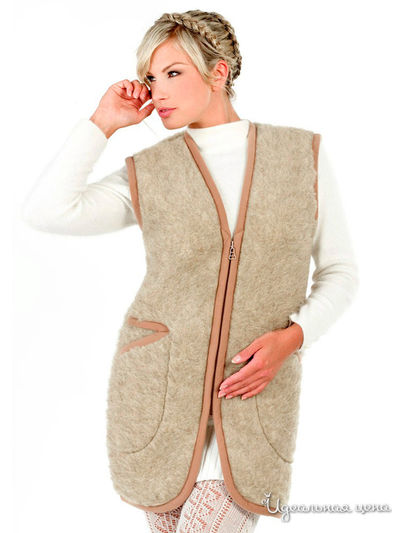 Жилет Alwero, цвет песок