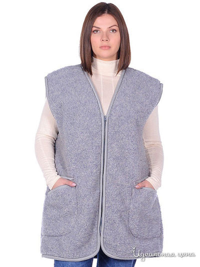 Жилет Alwero, цвет сизый