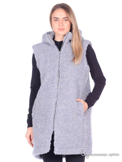 Жилет Alwero, цвет сизый